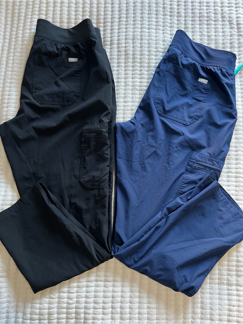 Figs Jogger Pants in Black and Navy